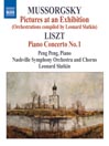 MUSSORGSKY, M.: Pictures at an Exhibition / LISZT, F.: Piano Concerto No. 1 
